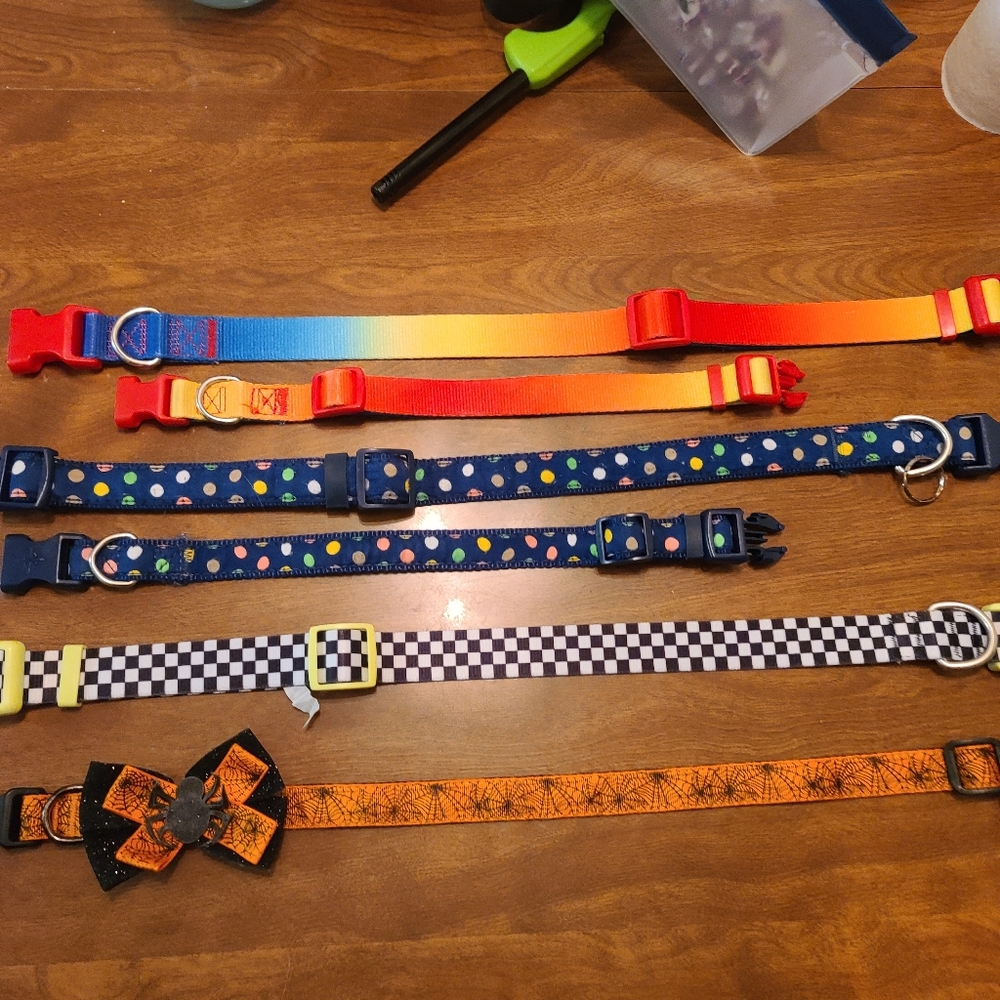 XL dog collar lot